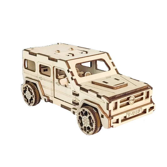 Puzzle en bois voiture