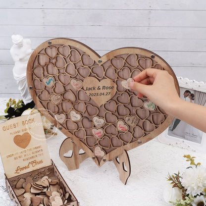 Puzzle mariage en bois