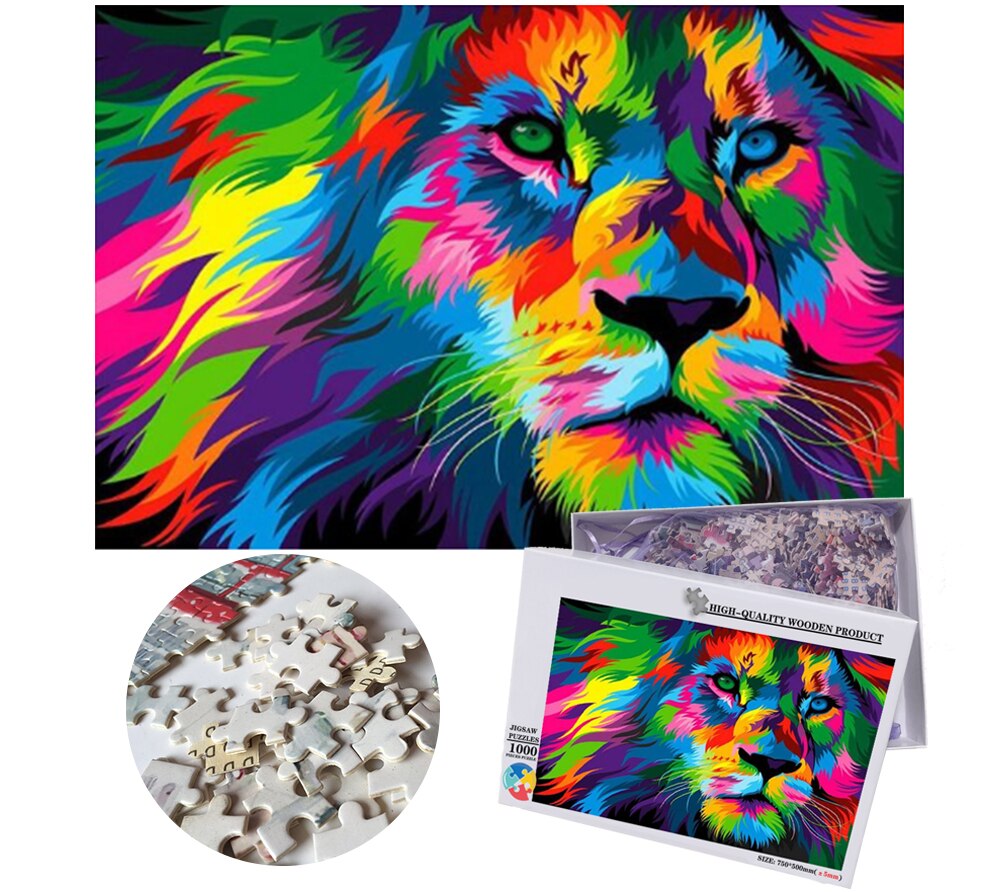 Puzzle lion 1500 pieces