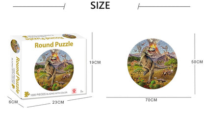 Puzzle dinosaure 1000 pieces