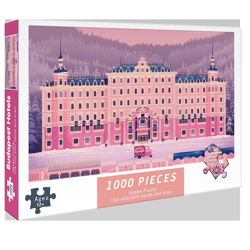 grand budapest hotel puzzle 1000 pieces