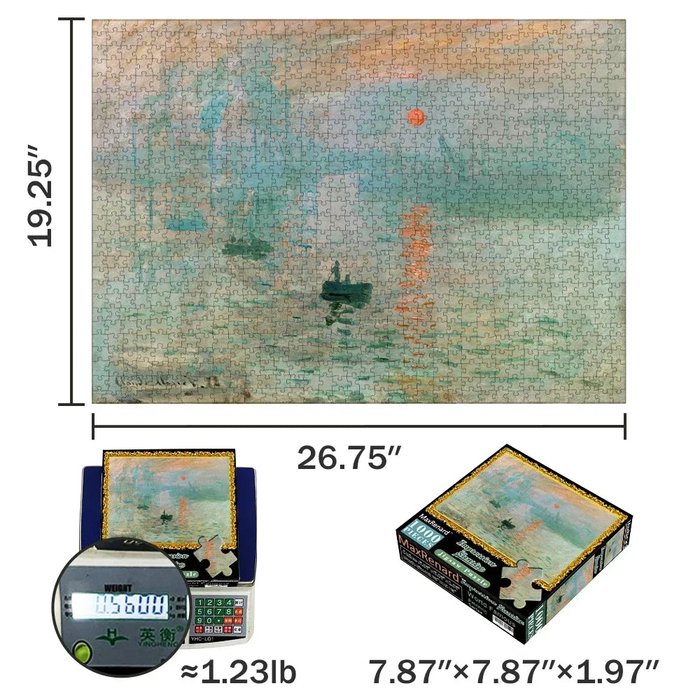 Puzzle adulte oeuvre d'art