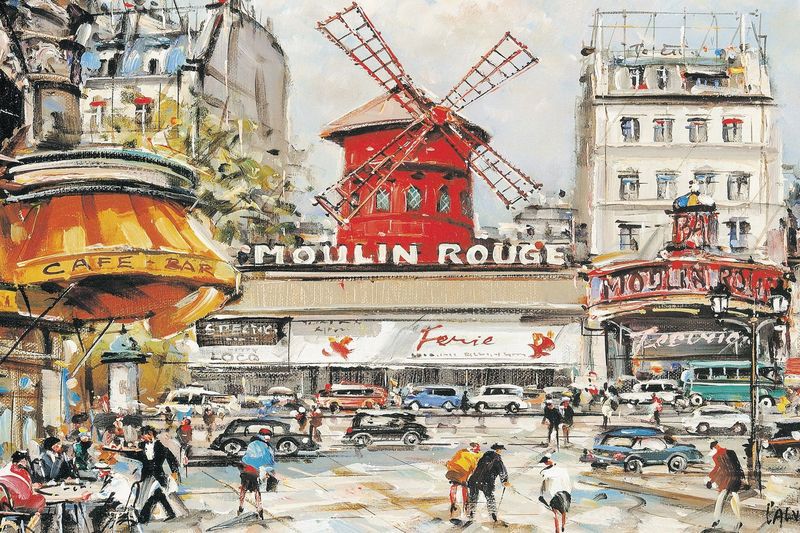 Puzzle moulin rouge