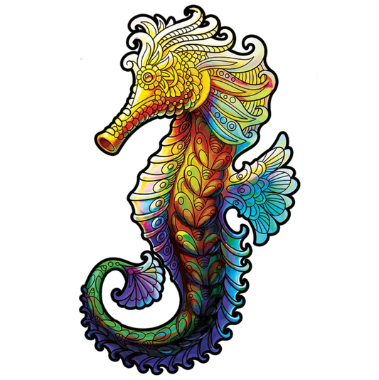 Puzzle en forme d'hippocampe
