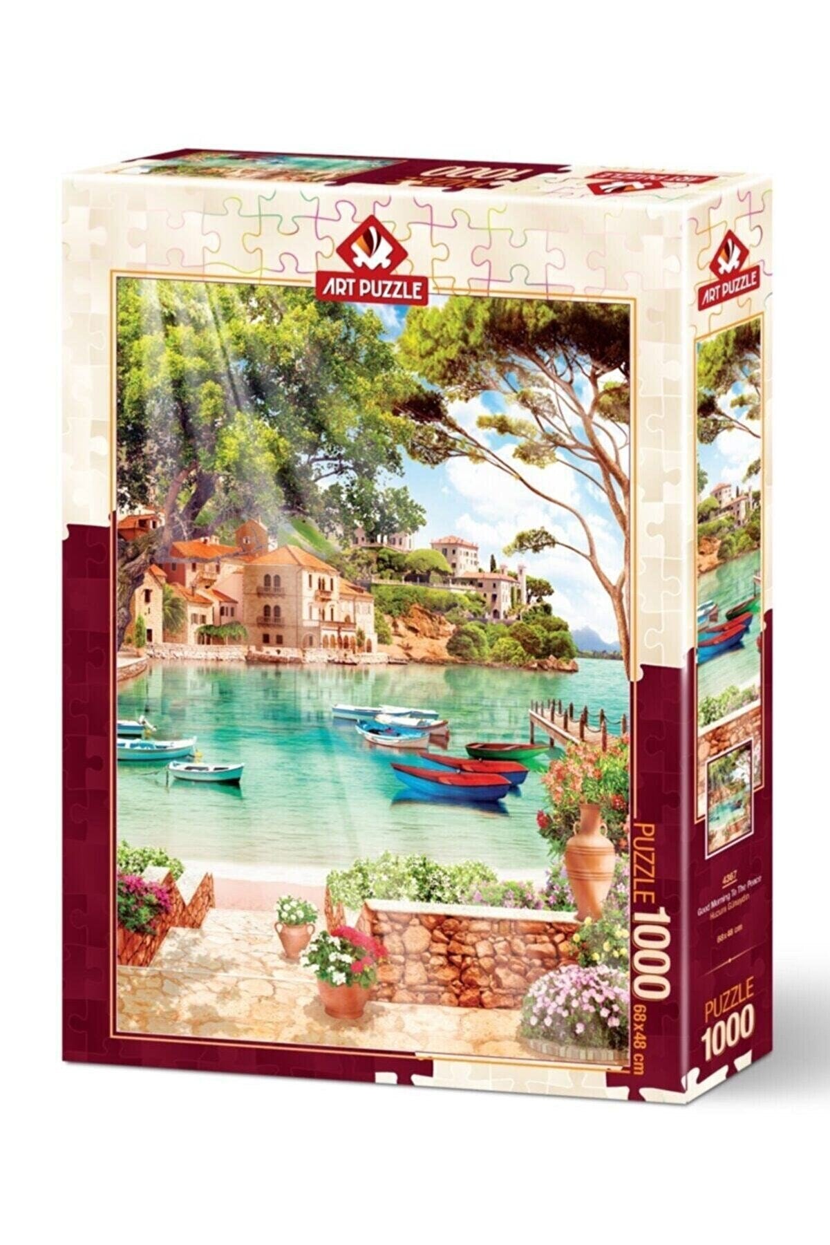 Puzzle paysage bateau