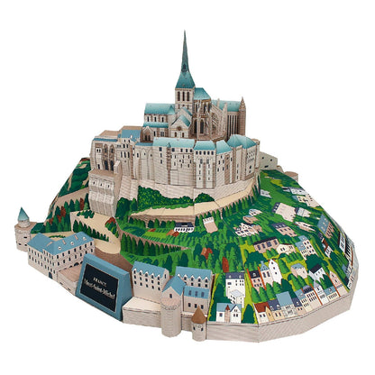 Puzzle 3d mont saint michel