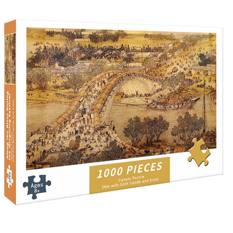 Puzzle pont moyen age