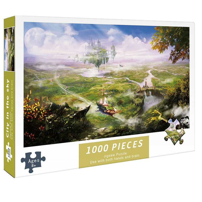 Puzzle paysage fantastique