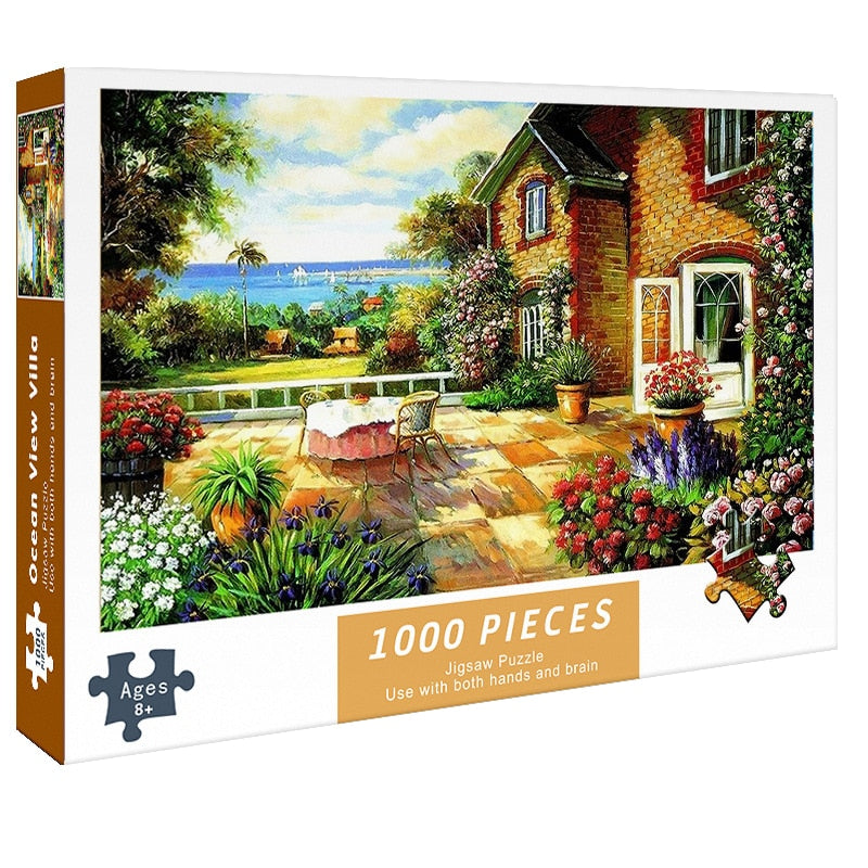 maison bord de mer puzzle