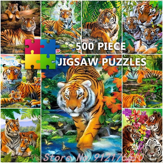 Puzzle tigre 500 pieces