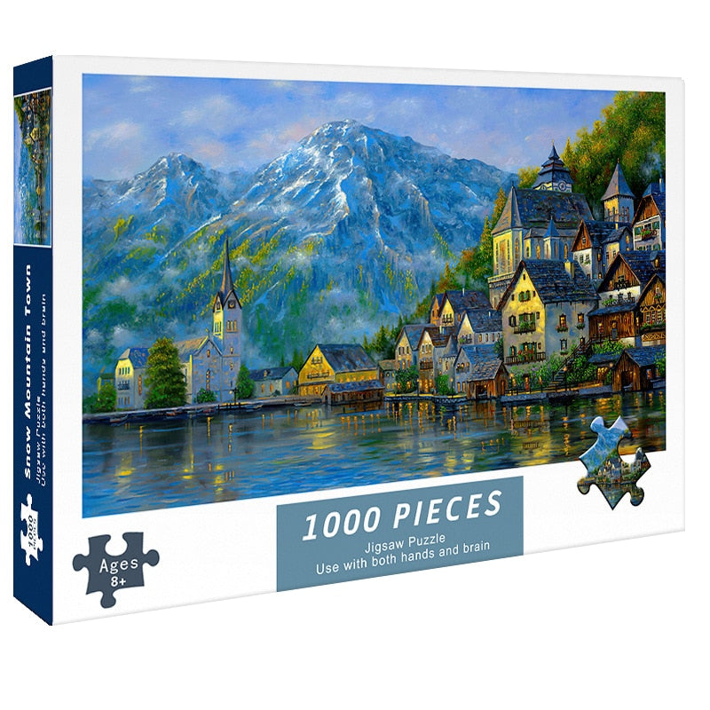 puzzle montagne suisse 1000 pièces