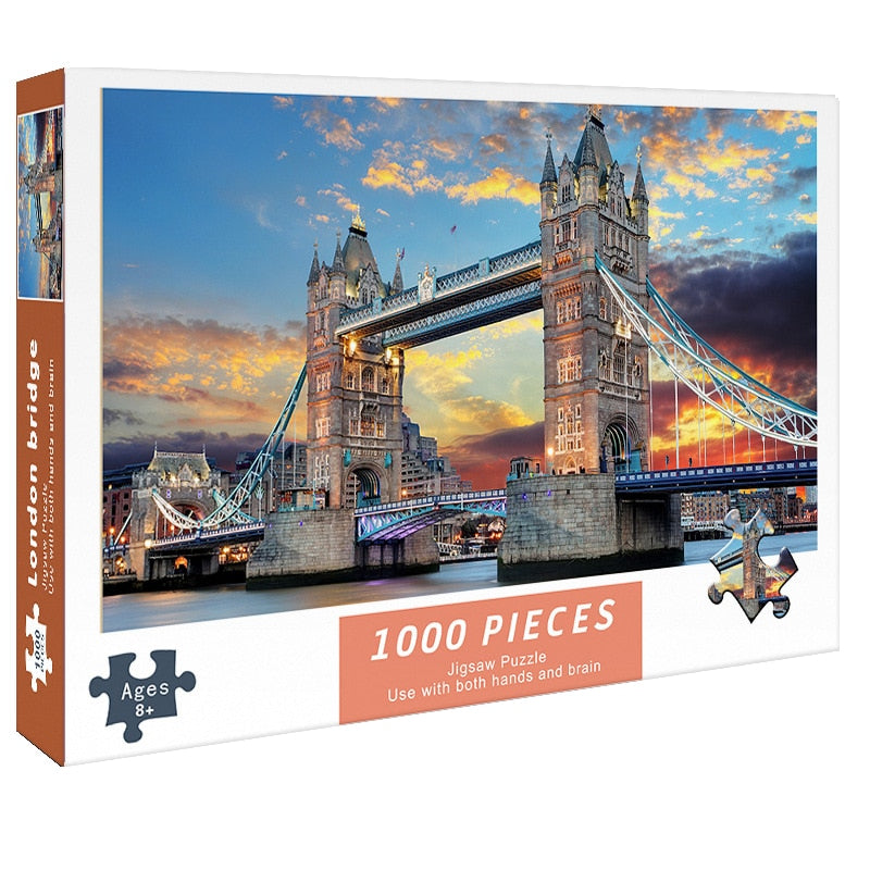 Puzzle 1000 pièces pont de Londres