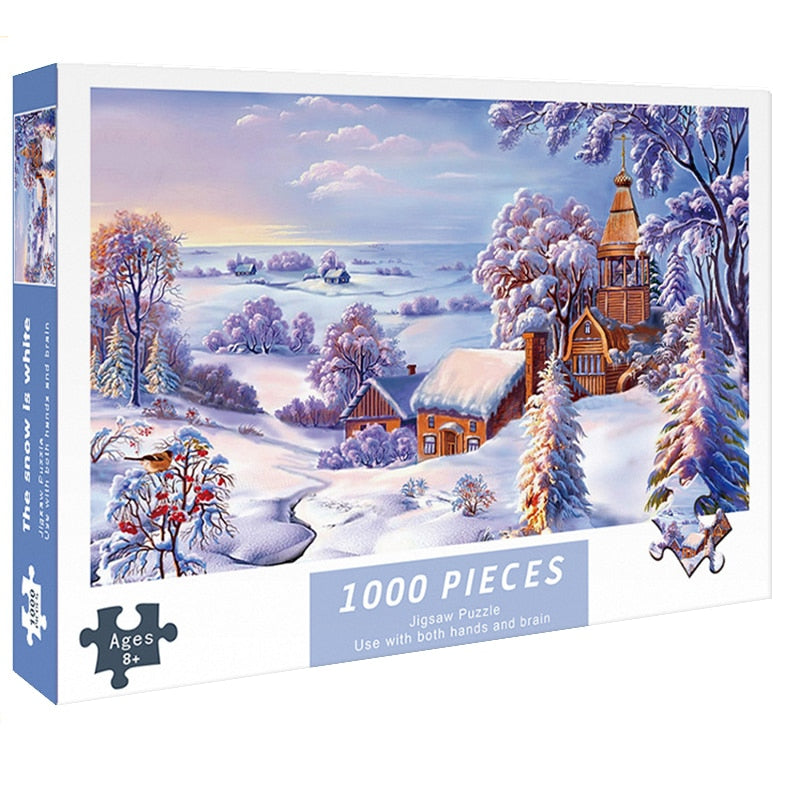 puzzle hiver